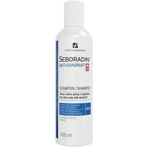 Seboradin anti dandruff szampon przeciwłupieżowy 200ml Lara