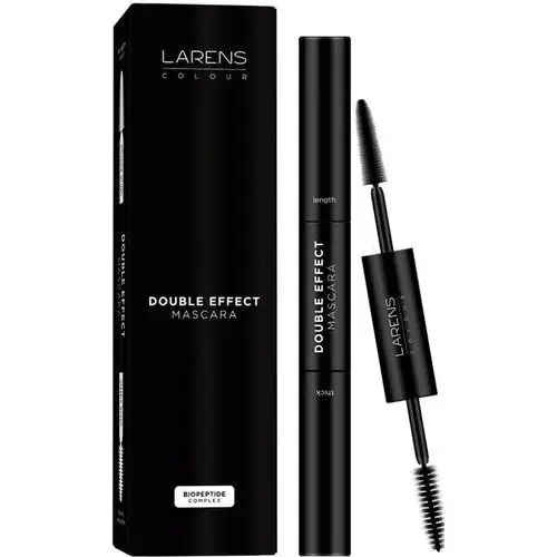 Larens Colour Double Effect Mascara tusz do rzęs 2 x szczoteczka 2 x 5ml