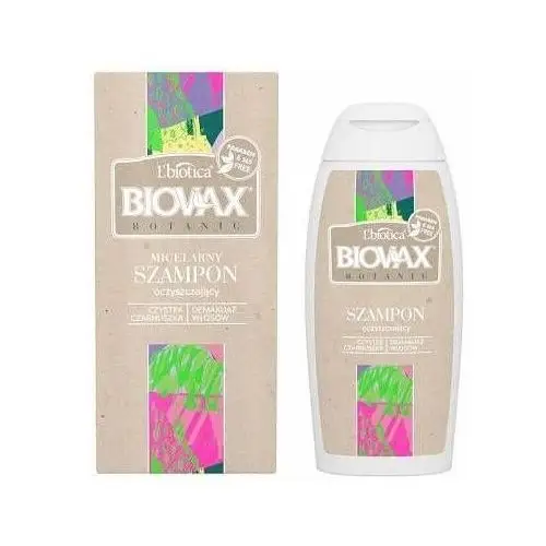 L`biotica Biovax botanic szampon micelarny czystek i czarnuszka 200ml