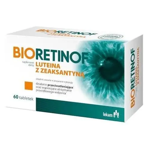 Lek-am Bioretinof luteina z zeaksantyną x 60 tabletek