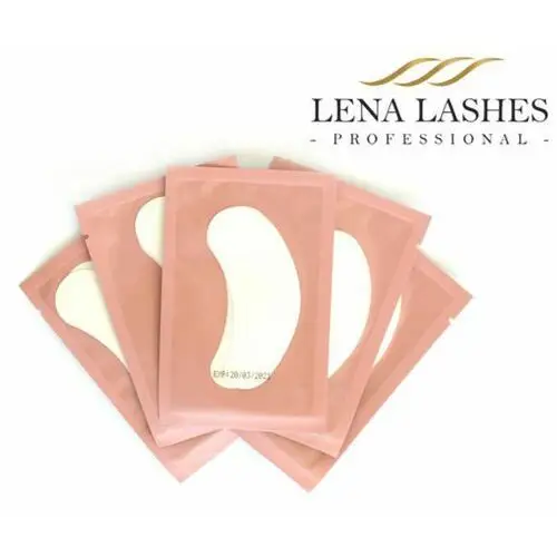 Eye gel patches hydrożelowe płatki pod oczy (różowe) Lena lashes