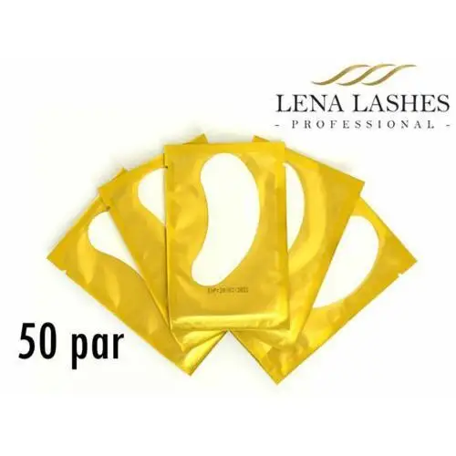 Lena Lashes EYE GEL PATCHES Hydrożelowe płatki pod oczy (złote)