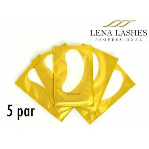 Lena lashes eye gel patches hydrożelowe płatki pod oczy (złote)