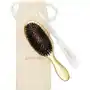 Lenoites hair brush wild boar with pouch and cleaner tool Sklep