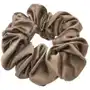 Lenoites mulberry silk scrunchie, brown Sklep