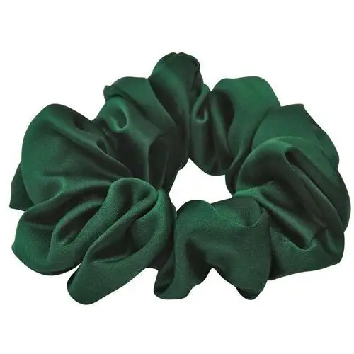 Mulberry silk scrunchie, green Lenoites