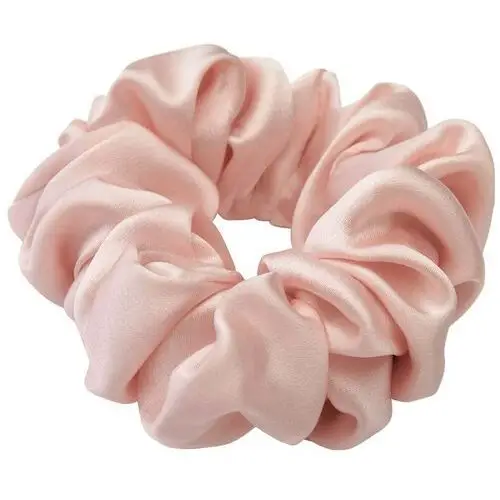 Lenoites mulberry silk scrunchie, pearl pink