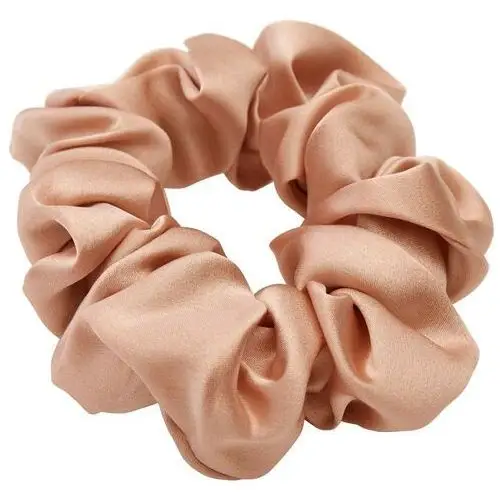 Lenoites Mulberry Silk Scrunchie, Rose Gold,4