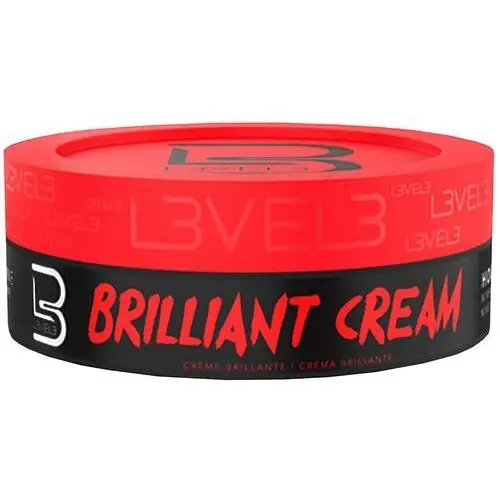 L3vel3 brilliant cream - nabłyszczający krem do włosów, brylantyna w kremie, 150ml Level3