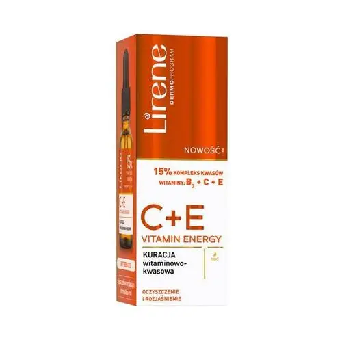 Lirene - C+E VITAMIN ENERGY - Kuracja witaminowo-kwasowa - Oczyszczanie i rozjaśnianie - 30 ml