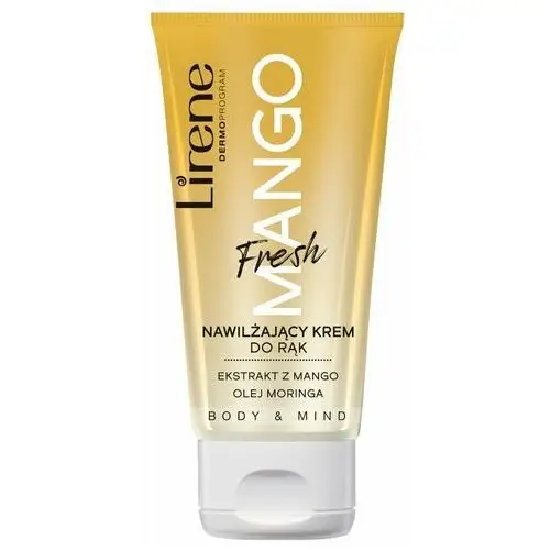 Lirene Nawilżający krem do rąk mango 50 ml body&mind