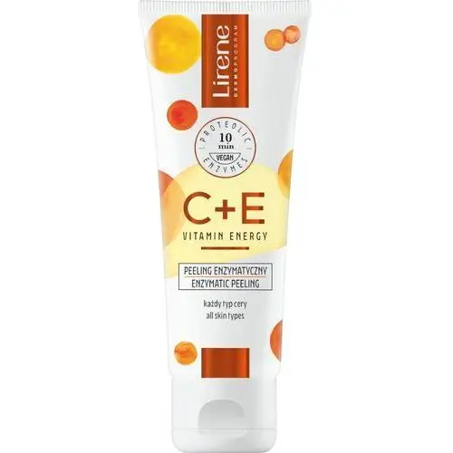 Peeling enzymatyczny Lirene C+E VITAMIN ENERGY,70