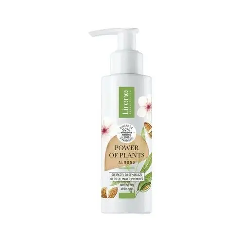 Lirene Power of plants olejek-żel do demakijażu migdał 145ml