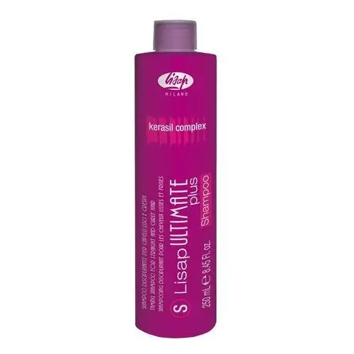 Lisap ultimate, szampon do włosów prostowanych i kręconych, 250ml