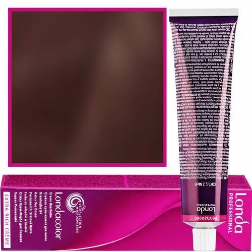 Londa Color profesjonalna farba do włosów 60ml 6/77 Intensywnie brązowy ciemny blond