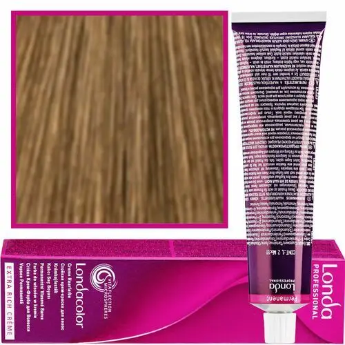 Color profesjonalna farba do włosów 60ml 7/38 średni blond złoto brązowy Londa