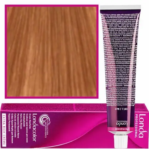 Londa Color profesjonalna farba do włosów 60ml 8/34 Jasny Blond Złoto Miedziany, kolor miedź