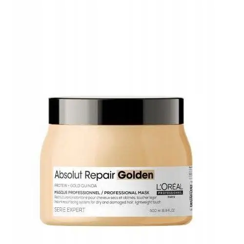 Loreal Absolut Repair Gold Maska Do Włosów Zniszczonych Suchych 500 ML