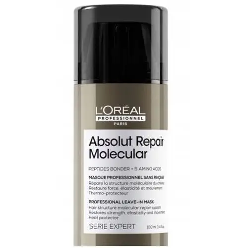 Loreal Absolut Repair Molecular maska do włosów bez spłukiwania 100 ml