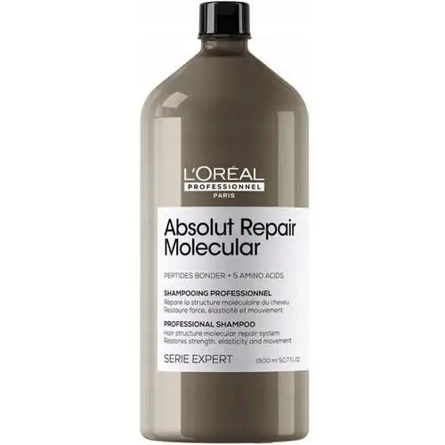 Loreal Absolut Repair Molecular Szampon Do Włosów Zniszczonych Słabych 1500