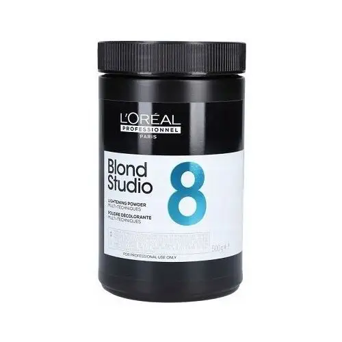 Loreal Blond Studio 8 Multi Tech Powder Rozjaśniacz 500g, kolor blond