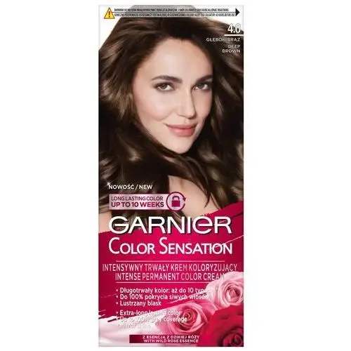 Color Sensation farba do włosów 4.0 Głęboki Brąz - Garnier, kolor brąz