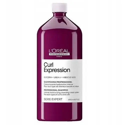 Loreal Curl Expression kremowy szampon nawilżający włosy kręcone 1500ml