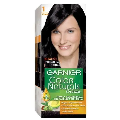 Farba do włosów Garnier Color Naturals Créme 1 Czarny
