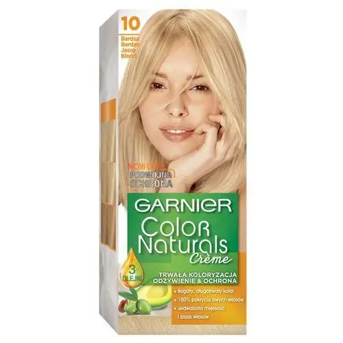 Farba do włosów Garnier Color Naturals Créme 10 Bardzo bardzo jasny blond