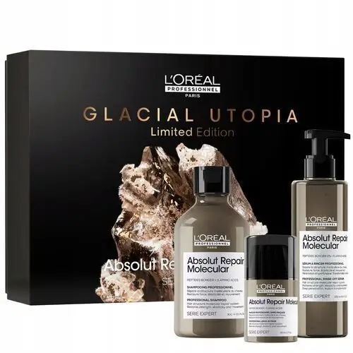 Loreal Glacial Utopia Absolut Repair Molecular zestaw włosy zniszczone