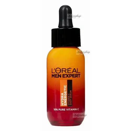 L'Oréal - MEN EXPERT - HYDRA ENERGETIC - VITAMIN C SHOT SERUM - Serum do twarzy z 10% wit.C - 30 ml