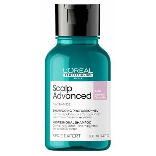 L'oréal professionnel scalp advanced anti-discomfort szampon kojący do wrażliwej skóry głowy 100ml L`oreal