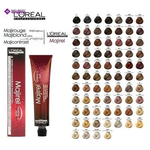 Loreal majirel | trwała farba do włosów - kolor 5.12 jasny brąz popielato-opalizujący 50ml