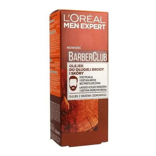 L'OREAL Men Expert Barber Club olejek do długiej brody i skóry 30ml