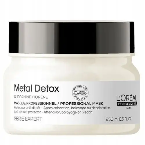 Loreal Metal Detox Maska niwelujący metale 250