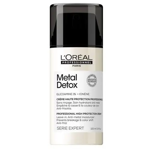 Metal Detox ochronny krem zapobiegający puszeniu się i łamliwości włosów 100ml