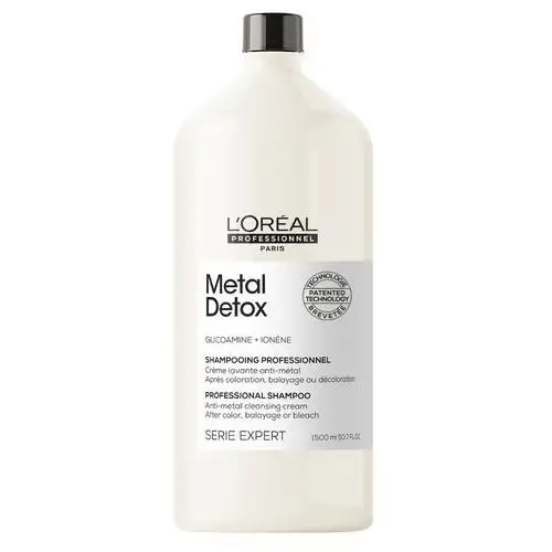 Loreal Metal Detox Oczyszczająco Regenerujący Szampon Do Włosów 1500 ML