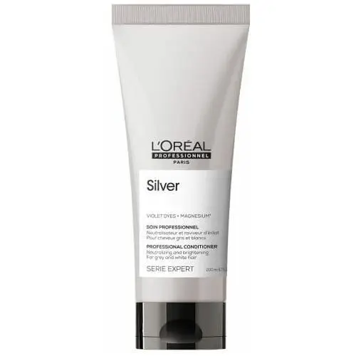 L`oreal Odżywka do włosów siwych i rozjaśnionych 200ml l'oréal professionnel silver