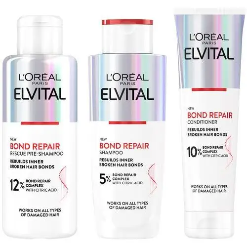 L'Oréal Paris Bond Repair Trinome Bundle