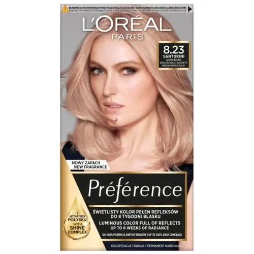 L'oréal paris Farba do włosów 8.23 medium rose gold