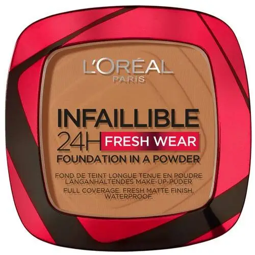 Infaillible 24h fresh wear powder foundation sienna L'oréal paris