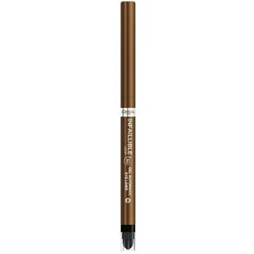 L'oréal paris infaillible grip 36h gel automatic waterproof eyeliner pencil 012 bronzed espresso