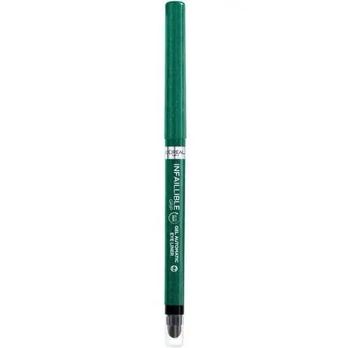 Infallible grip 36h gel automatic eye liner kredka do oczu 1,2 g dla kobiet 008 emerald green L´oréal paris