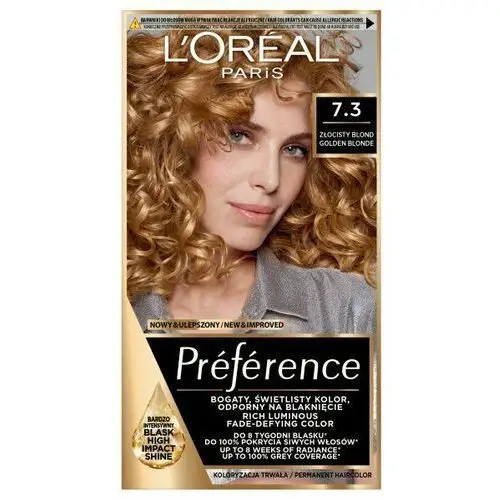 L'OREAL_Preference farba do włosów 7.3 Golden Blonde