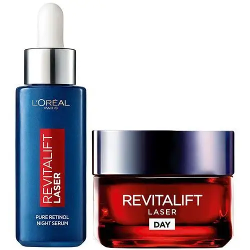 L'Oréal Paris Revitalift Laser Day Cream + L'Oréal Paris Revitalift Laser Pure Retinol Night Serum