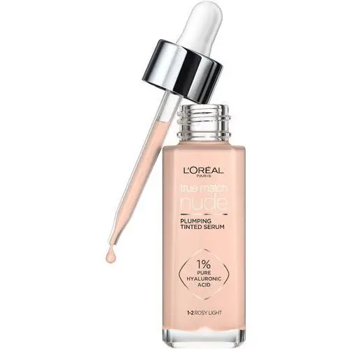 L'Oréal Paris True Match Nude Plumping Tinted Serum 1-2 Rosy Ligh
