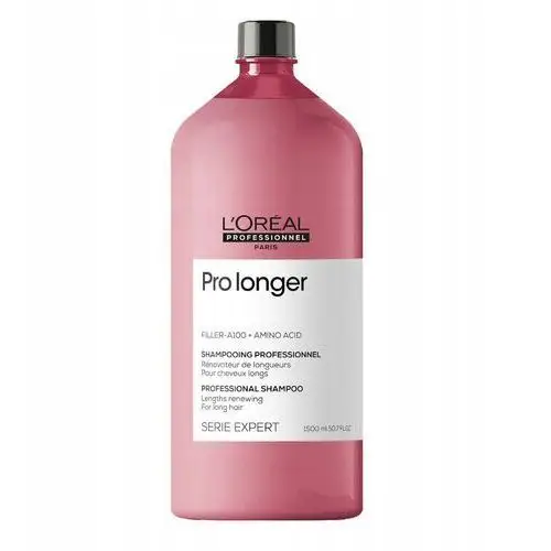 Loreal Pro Longer Szampon 1500 ml +pompka Pogrubia