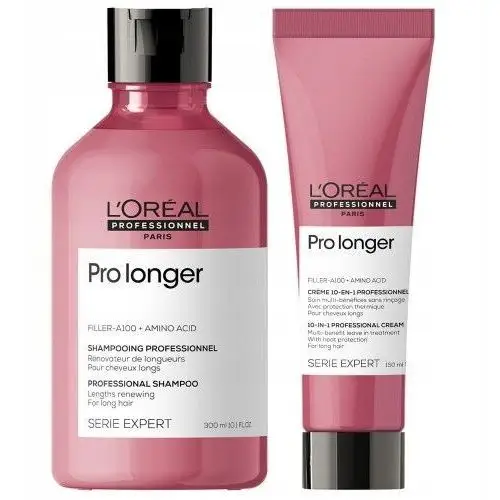 Loreal Pro Longer Zestaw Szampon 300ml Krem 150ml