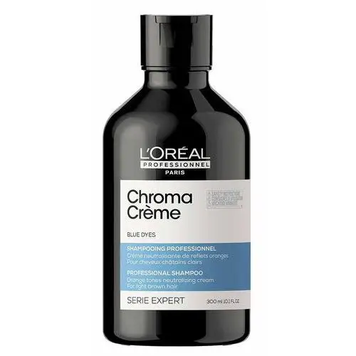 Loreal professionnel Loreal chroma creme ash, szampon neutralizujący ciepłe tony do włosów średni blond, 300ml