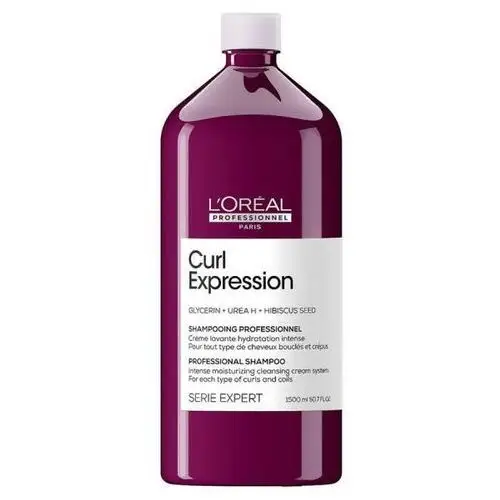 L'oreal professionnel Loreal curl expression, kremowy szampon intensywnie nawilżający, 1500ml